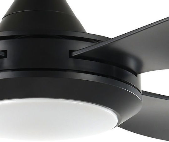 Eglo Bondi 1 Ανεμιστήρας Οροφής 122cm Μαύρος