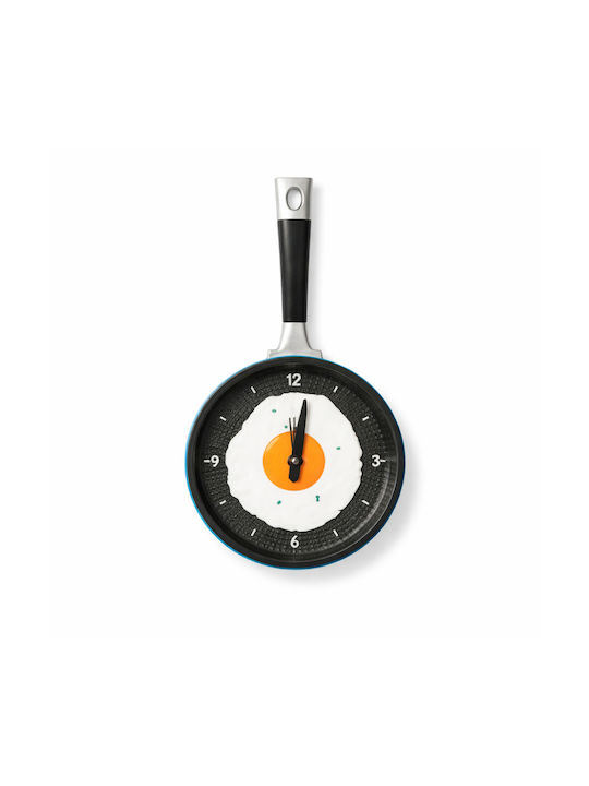 Alista Home Frying Pan Ceas de Perete Plastic Albastru 36x18.7cm