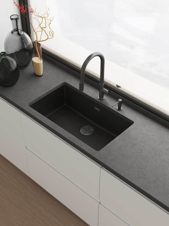 Franke Maris Slim Filtration Kitchen Faucet Counter Gray