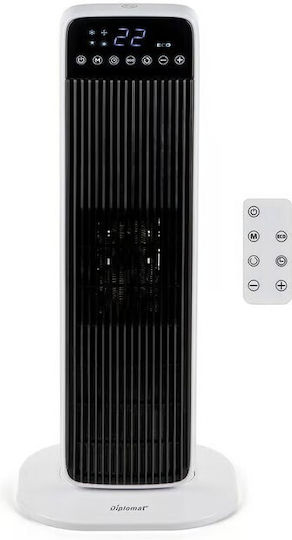 Diplomat P19 Ceramic Fan Heater Room Floor 2000W