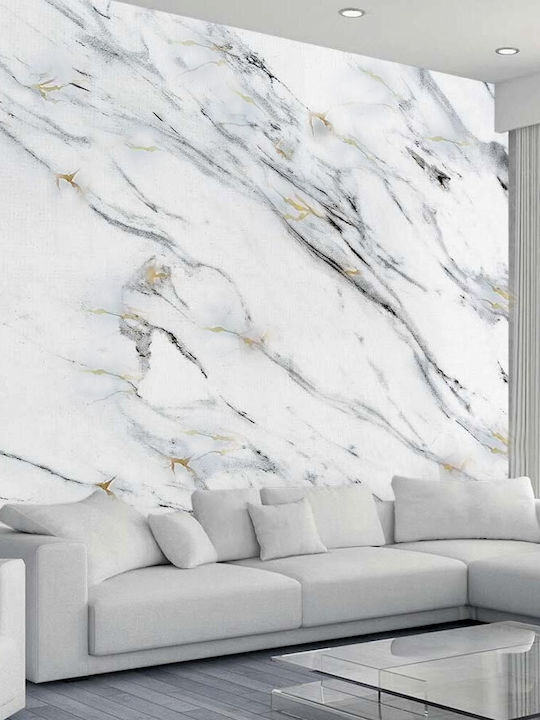 Ταπετσαρία Τοίχου Λευκή 300x120cm