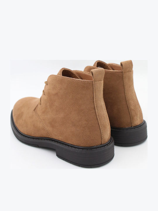 Wildleder Braun Herrenstiefel