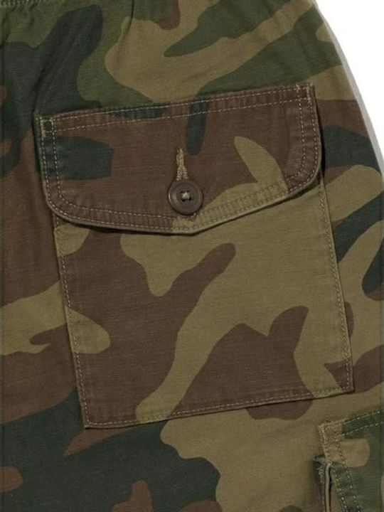 Trousers Cargo in Baggy Line Multicolour