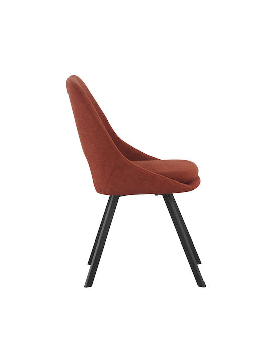 Initiate Dining Room Metallic Chair Terracotta 48x57x85cm