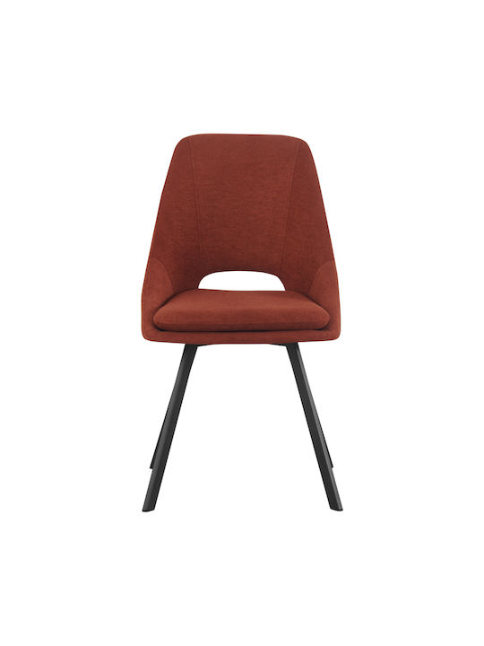 Initiate Dining Room Metallic Chair Terracotta 48x57x85cm