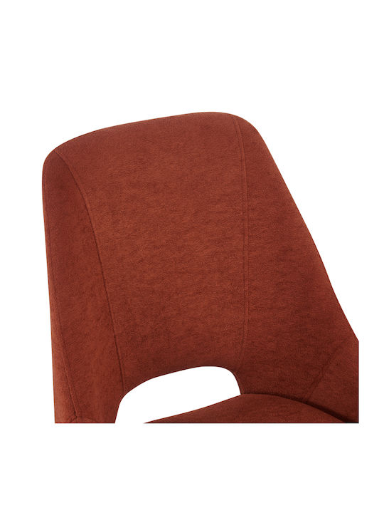 Initiate Dining Room Metallic Chair Terracotta 48x57x85cm