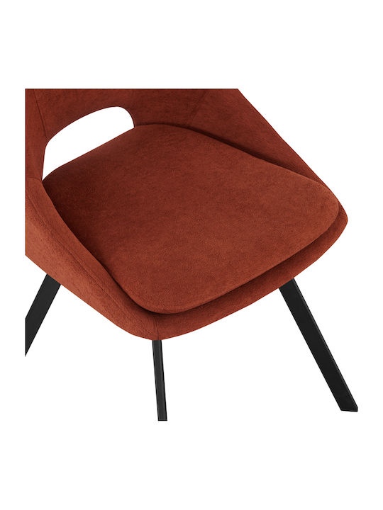Initiate Dining Room Metallic Chair Terracotta 48x57x85cm