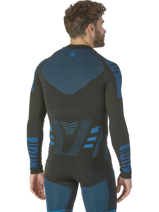 Admiral Herren Thermo Langarmshirt Schwarz