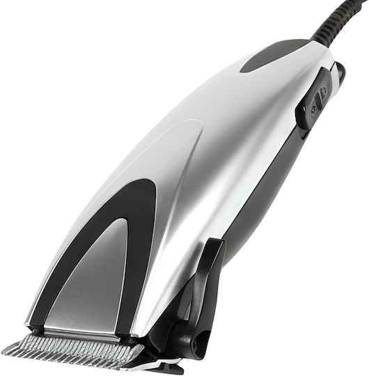 Avizar Corded Hair Clipper Model Sp-4606 Quiet Precise Black Silver