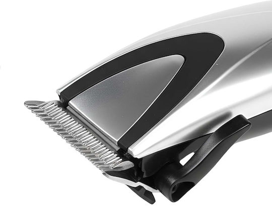 Avizar Corded Hair Clipper Model Sp-4606 Quiet Precise Black Silver