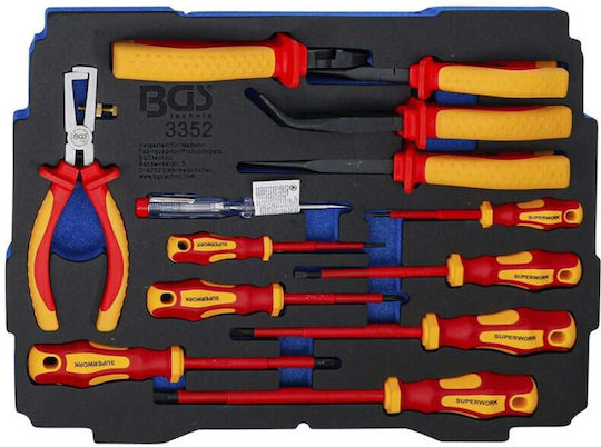 BGS Technic Βαλίτσα με 36 Εργαλεία Ηλεκτρολόγου