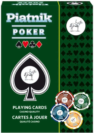 Poker Kartenspiele Blau Rückseite Piatnik