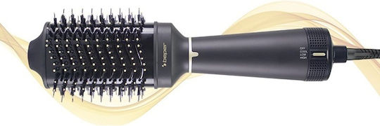 Beper Ceramic Electric Brush with Air for Straightening 1200W