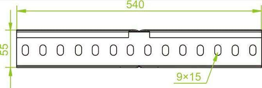 Baks Cable Ladder Angle Connector Lkdch50n H50 2mm 451101