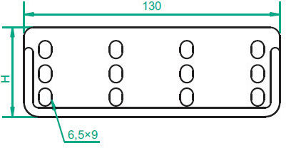Baks Lacznik Lpp/lpoph60 H60 Cable Tray 55mm Lpp/lpoph60