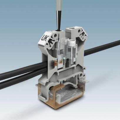 Phoenix Contact Γέφυρα Χαλκού Ηλεκτρολογικού Πίνακα 50τμχ