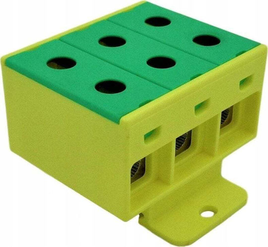 Incobex Terminal Block 3-pole 50mm2 Gray Zgx 3x50 Yellow-green Ver2 Ene-00209