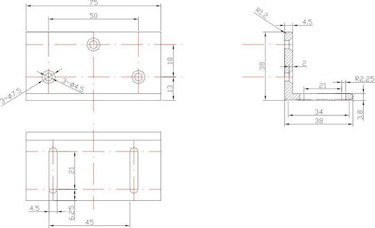 Triton Mounting Bracket Scot Bk-120z El-120s Strike
