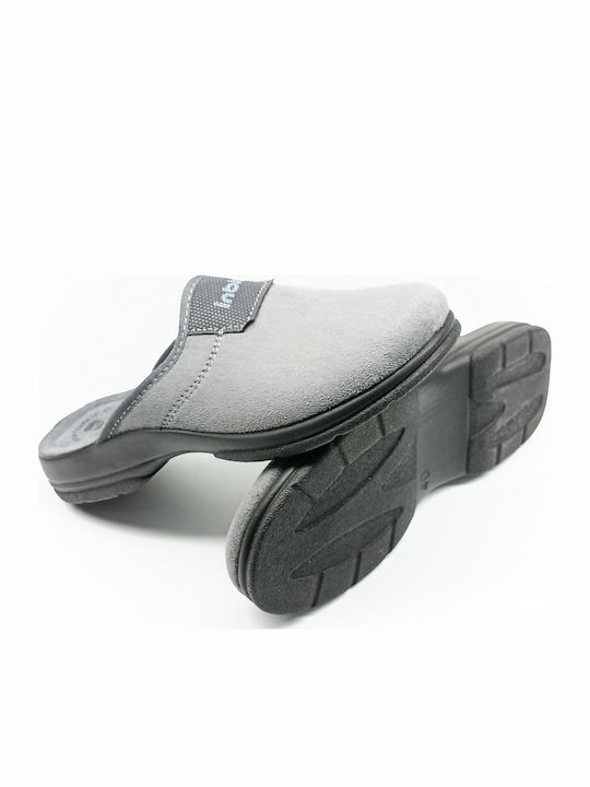 Herren Hausschuhe Grau