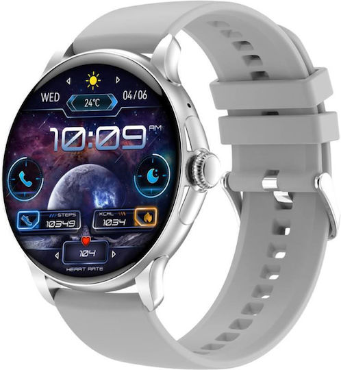 Eko Connected Watch Timelapse Rezistent la apă (Gri)