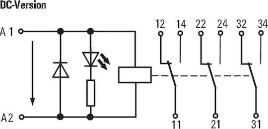 Weidmuller Industrial Relay Relay 24V