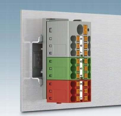 Phoenix Contact Distribution Block Ptfix 10/6x4-ns35 Bk 3273606
