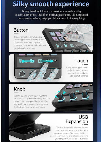 Ajazz Stream Deck AKP05E Pro
