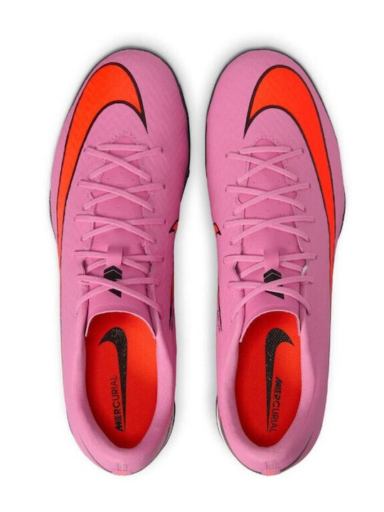 Nike Mercurial Vapor 16 Academy Football Shoes with Molded Cleats Pink