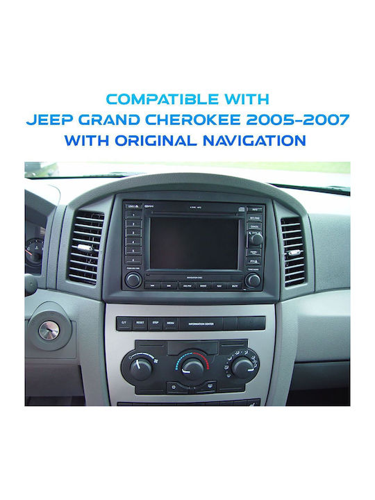 Lenovo Car Audio System for Jeep Grand Cherokee 2005-2007 (Bluetooth/USB/WiFi/GPS/Apple-Carplay/Android-Auto) with Touch Screen 10"