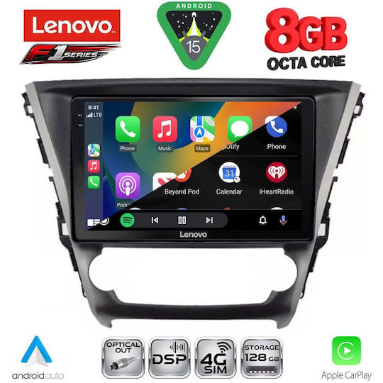 Lenovo Car Audio System for Toyota Avensis 2016-2019 (Bluetooth/USB/WiFi/GPS/Apple-Carplay/Android-Auto) with Touch Screen 10"