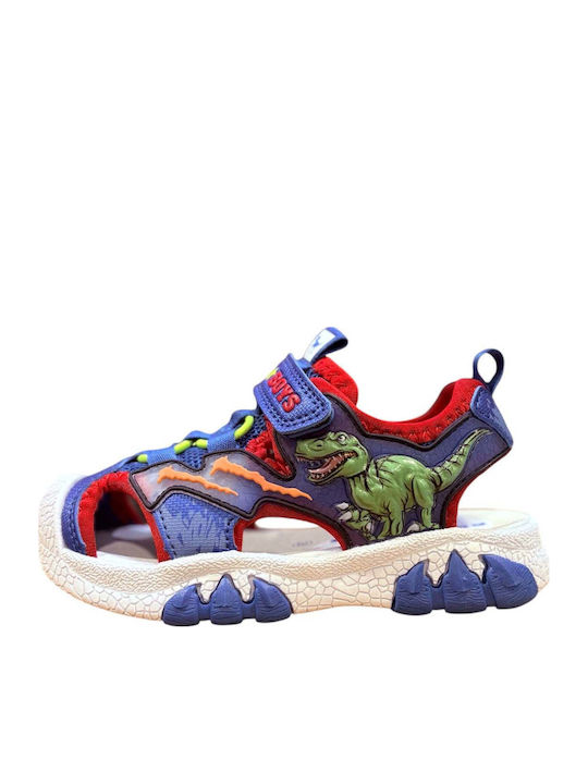 Shoe Sandals T-rex Blue