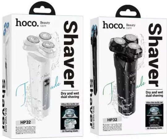 Hoco HP32 Aparat de Ras Electric Față / Corp Reîncărcabil / Cu cablu