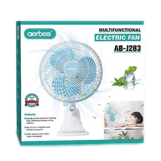 Aerbes AB-J283 Mini Ventilator 25W Weiß