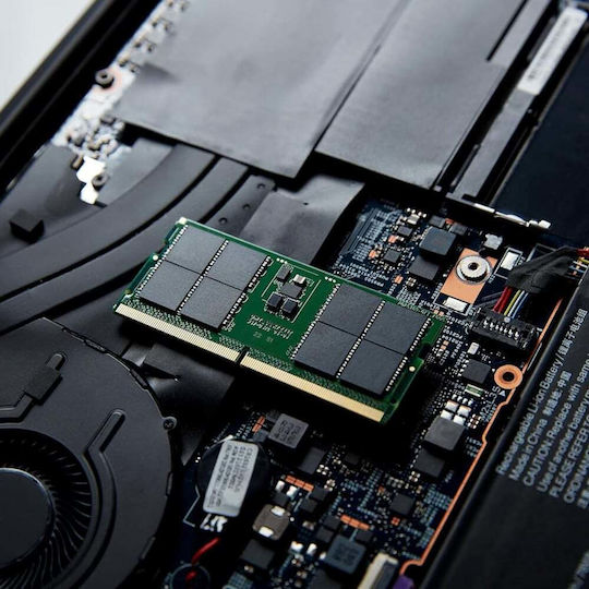 Kingston Valueram DDR5 με Module 1x16GB και Ταχύτητα 6400 για Laptop