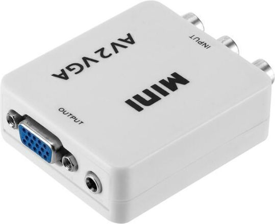 Конвертор VGA мъжки към VGA женски 1бр 111734
