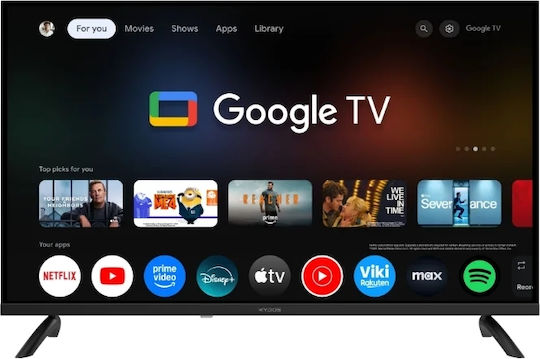 Kydos Smart Television 32" HD Ready QLED K32GH22SQ00 HDR (2025)