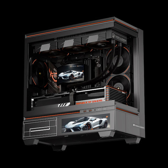 Vision 360 Turbo ARGB AIO CPU Liquid Cooling With 3 Fans 120mm