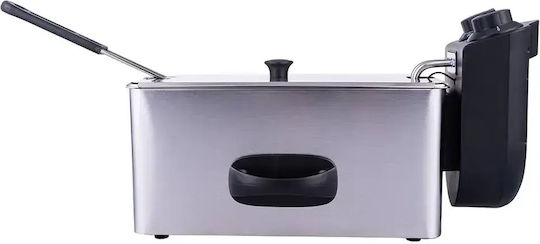 Kooper 5925044 Φριτέζα 3lt Ασημί
