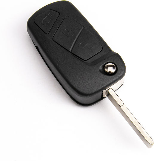 Schlichte Schlüsselhülle für Ford Ka 3 Tasten