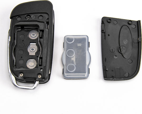 Foldable Key Shell Ford Fiesta Focus Mondeo Galaxy Kuga S C Max 3 Buttons