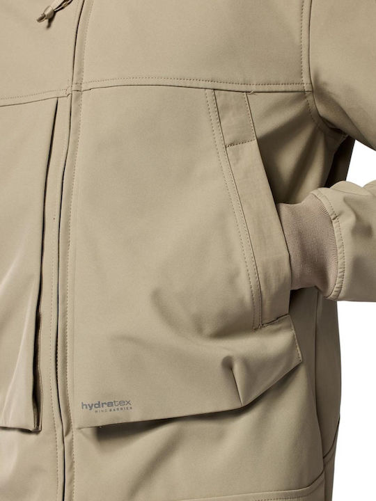 Rev'IT Atwater WB Winter Men's Motorcycle Jacket Softshell Waterproof Sand