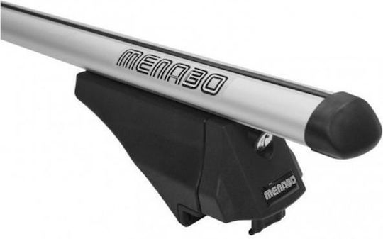Menabo Car Roof Bars Aluminum Tiger XL Silver 131.5 Cm Silver Color Audi Q6 E-tron 5 Doors 2024> Flush Or Raised Rails 2 Pieces 8500/mb Menabo Mp.8500/mb-12