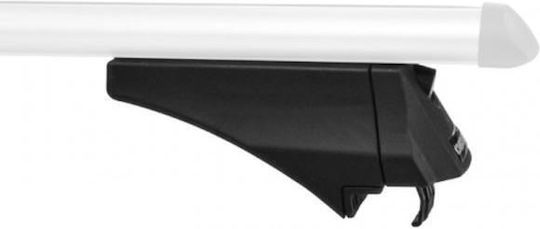 Menabo Aluminum Roof Bars Tiger XL Silver 131.5 cm Silver Color Audi Q8 E-tron 5 Doors 2022 Flush Or Raised Rails 2 Pieces 8500/mb Menabo Mp.8500/mb-15