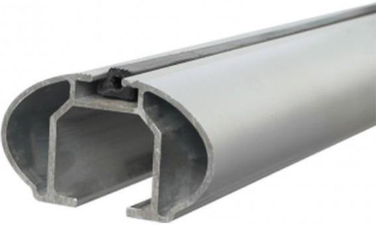 Menabo Aluminum Car Roof Bars Tiger XL Silver 131.5 Cm Silver Color BMW X5 E70 5 Doors 2010>2013 Flush Or Raised Rails 2 Pieces 8500/MB Menabo MP.8500/MB-23