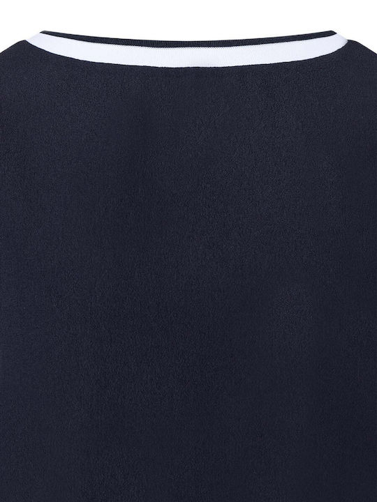 Women's Blouse with 3/4 Sleeve Blue