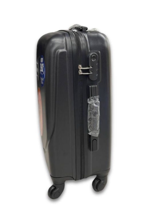 Medium Hard Black Suitcase With 4 Wheels Height 60cm