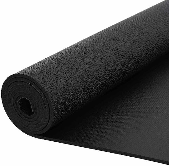 vidaXL Boden Bodenbelag für Turnhallengeräte Fitnessstudio Schwarz 183x122cm 1Stück