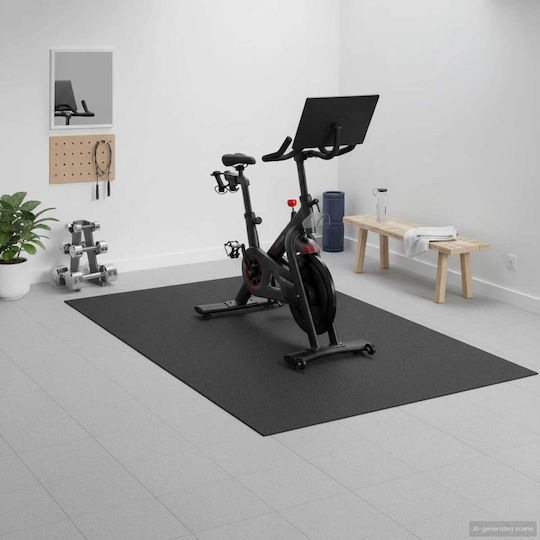 vidaXL Gym Exercise Equipment Floor Mat Black 200x90cm
