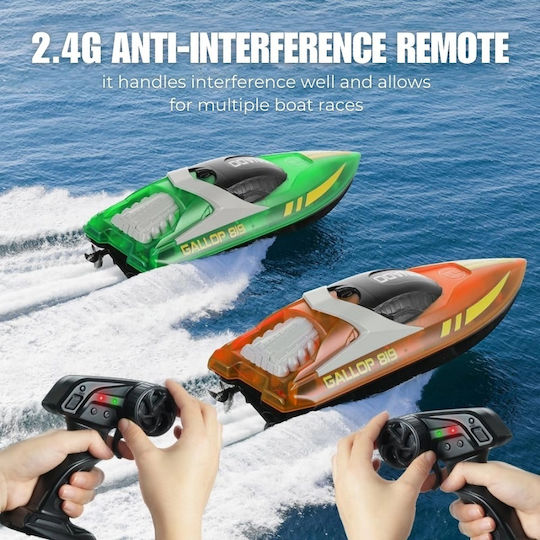 Ferngesteuertes Schnellboot Orange
