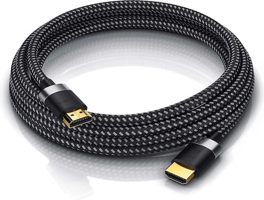 – 8k HDMI 2.1 Geflochten Kabel HDMI-Stecker - HDMI-Stecker 0.5m Blau